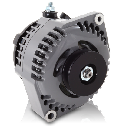 Marine 170 amp high output alternator for Ski / Wake Board Boats with 12SI 6.61 inch bolt pattern - V-Belt Pulley