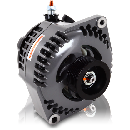 Marine 170 amp high output alternator for Ski / Wake Board Boats with 12SI 6.61 inch bolt pattern 6-Grove Serpentine Pulley