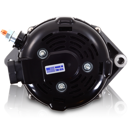 Marine 170 amp high output alternator for Ski / Wake Board Boats with 12SI 6.61 inch bolt pattern 6-Grove Serpentine Pulley