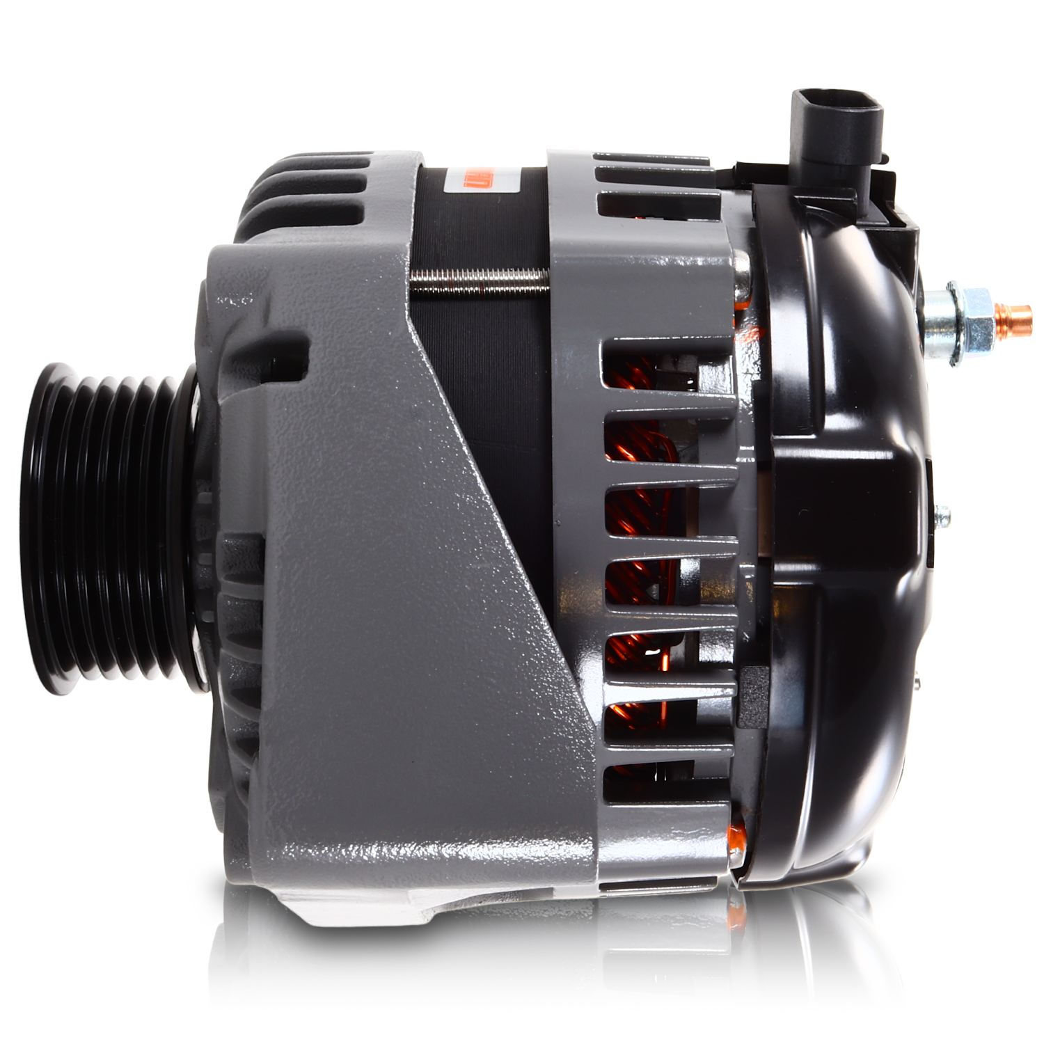 170 amp High Output Marine alternator for late model GM LS engines
