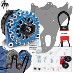 Mechman 400 Amp Blue Dual Alternator Kit for 1999 - 2013 GM Trucks | D202BL | in Dual Alternator Kits | Brand Mechman