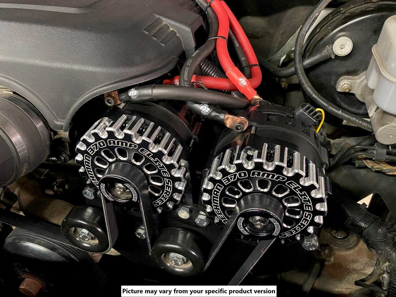 Mechman 800 Amp Orange Dual Alternator Kit for 2005 - 2013 GM Trucks | D205OR | in Dual Alternator Kits | Brand Mechman