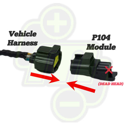 P104 Ford 3 Pin Module for use with factory 11> FORD vehicles WITH Mechman alternator | P104 | in Standard plugs & harnesses | Brand Mechman