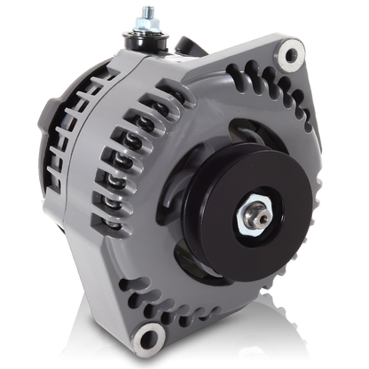 REVERSE ROTATION Marine 170-amp high output alternator for Ski / Wake Board Boats with 12SI 6.61 inch bolt pattern - V-Belt Pulley | M7127170-R | in Marine Applications | Brand Mechman