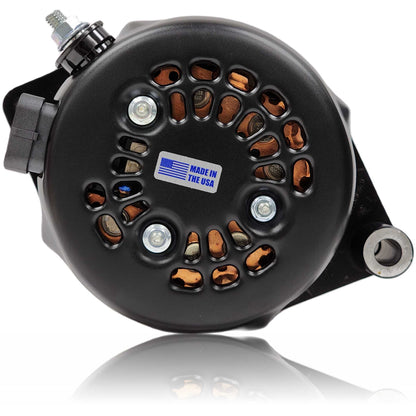 S Series Billet 240a racing alt - Early Ford - Black | B7058240B | in All Except FE Engines | Brand Mechman