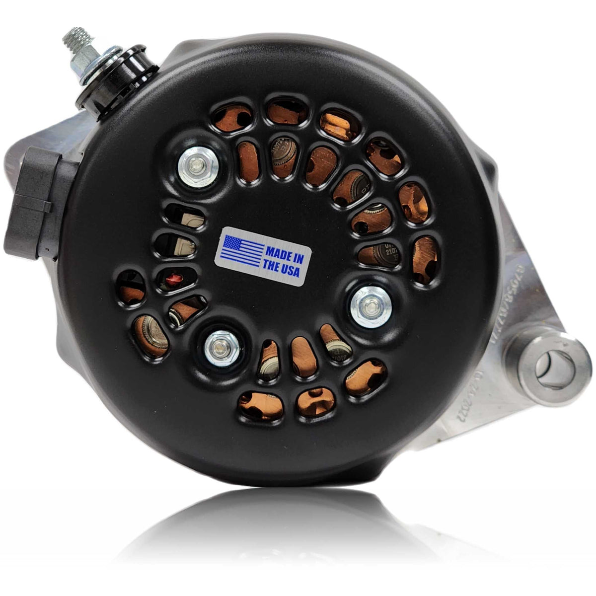 S Series Billet 240a racing alt - Early Ford - Machined | B7058240M | in All Except FE Engines | Brand Mechman
