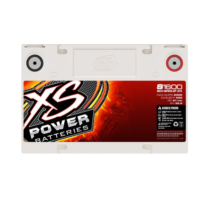 XS Power S1600 16V AGM Racing Battery