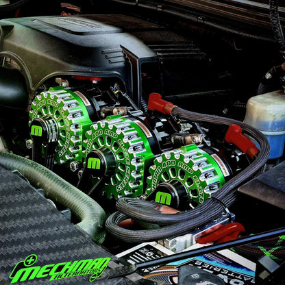 Triple Bracket late 99-13 GM Trucks w/4.8L, 5.3L, 6.0L & 6.2 | D300 | in 99-13 GM Trucks --- TRIPLE KIT ONLY --- | Brand Mechman