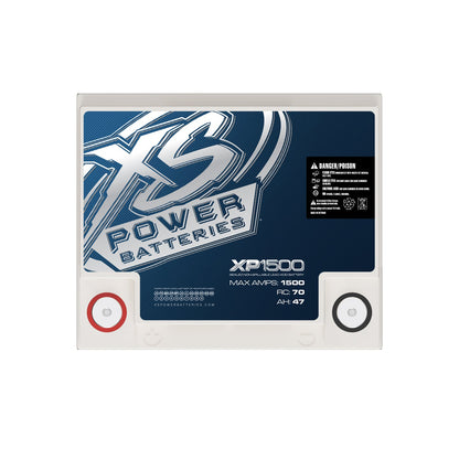 XS Power XP1500 12V AGM Secondary Reserve Battery