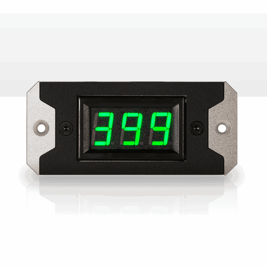 Billet Aluminum 10Hz LED Display for The Conductor - Green