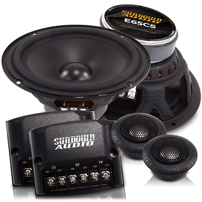 E-6.5CS 6.5" Component Speakers