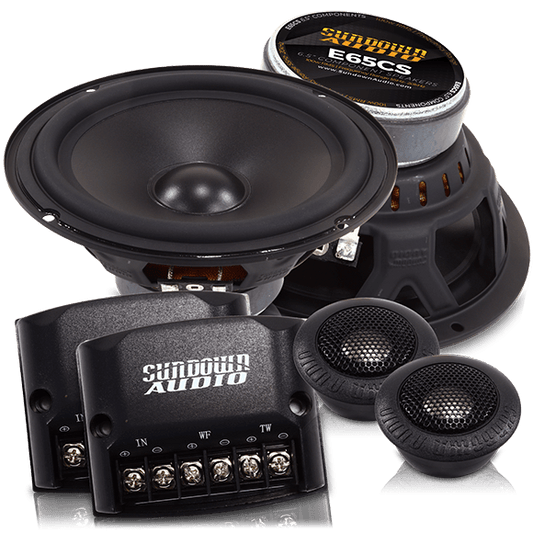 E-6.5CS 6.5" Component Speakers
