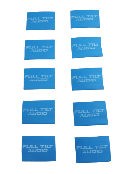 Full Tilt Audio 1/0 AWG Heat Shrink With Full Tilt Logo- 10 Pack - Purple