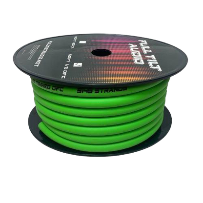 Full Tilt 50' 1/0 AWG OFC Power/Ground Cable - Purple