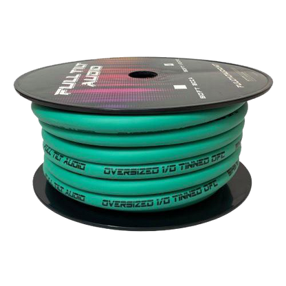 Full Tilt 50' 1/0 AWG OFC Power/Ground Cable - Purple