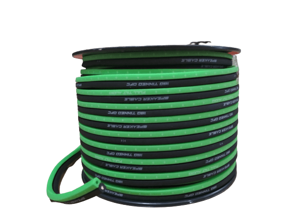 Full Tilt Audio 100' 16 AWG 100% OFC Speaker Wire - Blue/Black