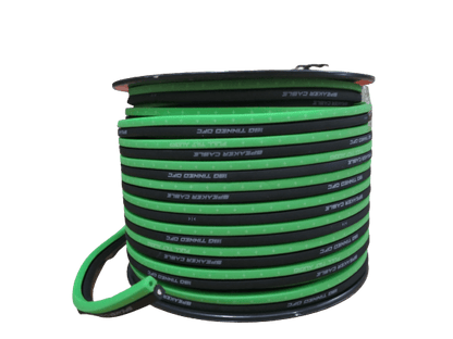 Full Tilt Audio 100' 16 AWG 100% OFC Speaker Wire - White/Black