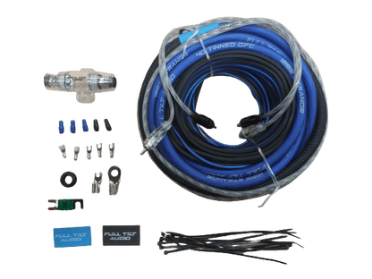 Full Tilt Audio 4 AWG OFC Amplifier Wire Kits - Purple/Black