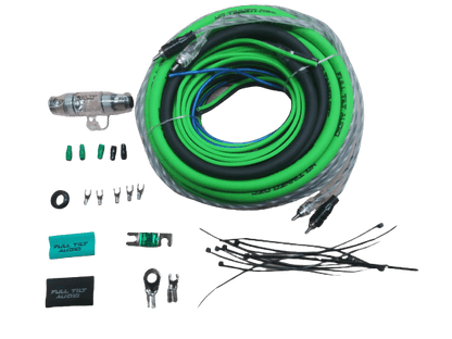 Full Tilt Audio 4 AWG OFC Amplifier Wire Kits - Purple/Black