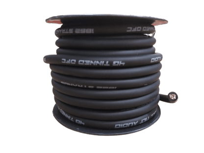 Full Tilt 50' 4 AWG OFC Power/Ground Cable - Black