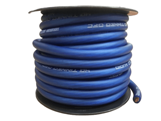 Full Tilt 50' 4 AWG OFC Power/Ground Cable - Black