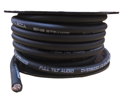 Full Tilt 50' 1/0 AWG CCA Power/Ground Cable - Blue