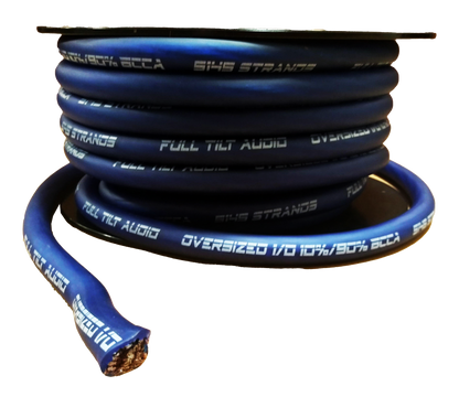 Full Tilt 50' 1/0 AWG CCA Power/Ground Cable - Purple