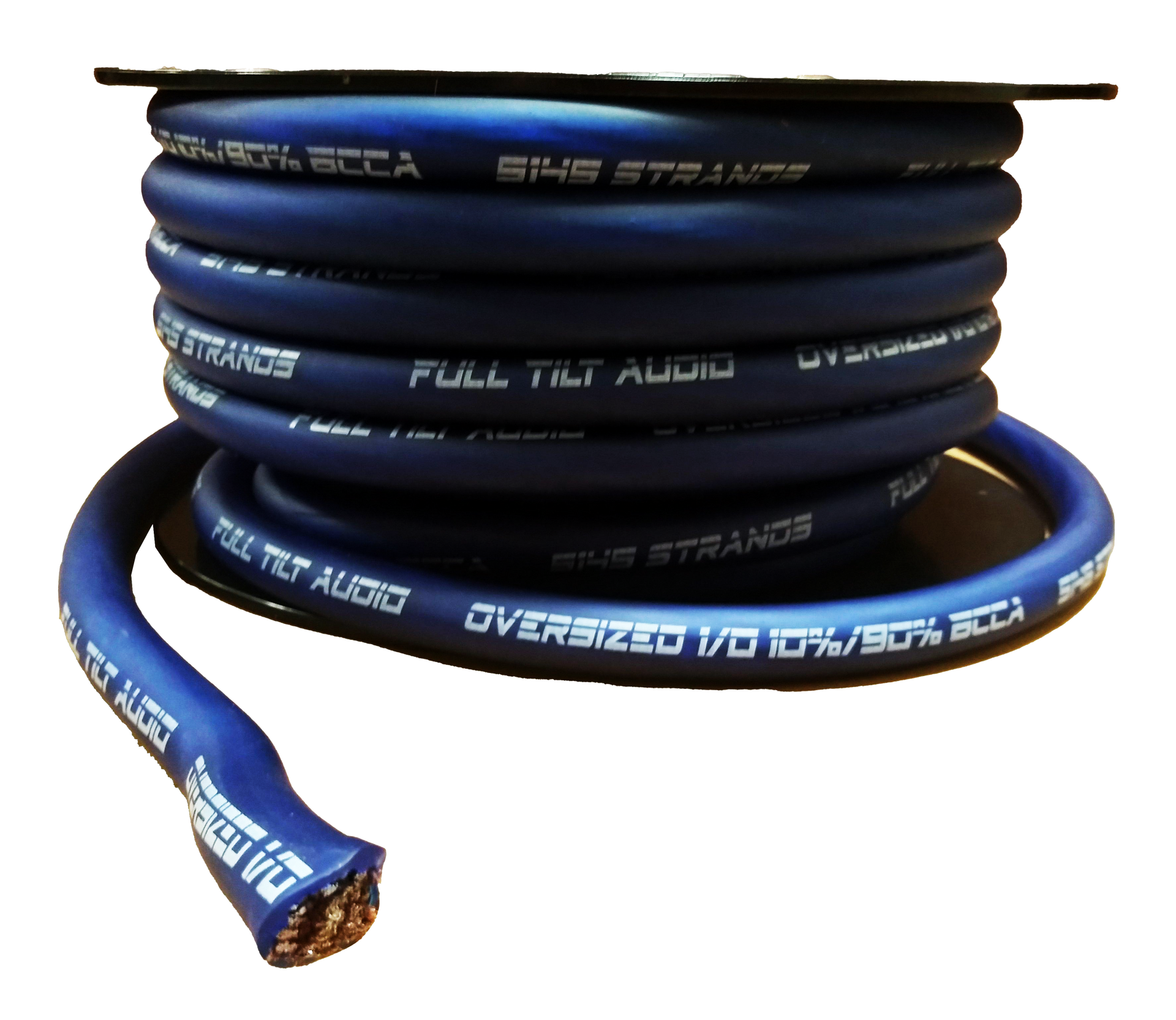 Full Tilt 50' 1/0 AWG CCA Power/Ground Cable - Red