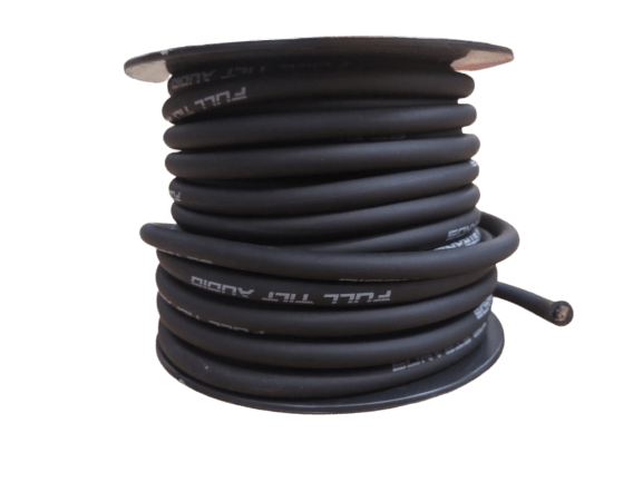 Full Tilt 50' 8 AWG OFC Power/Ground Cable - Red