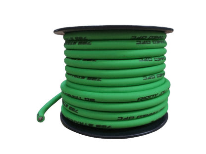 Full Tilt 50' 8 AWG OFC Power/Ground Cable - Teal