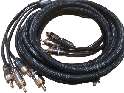 Full Tilt Audio HQ Series 4-Channel RCA Cable - 16 Feet