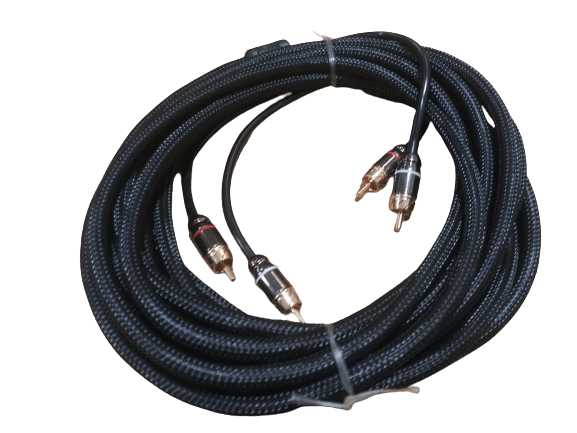 Full Tilt Audio HQ Series 2-Channel RCA Cable - 3 Feet