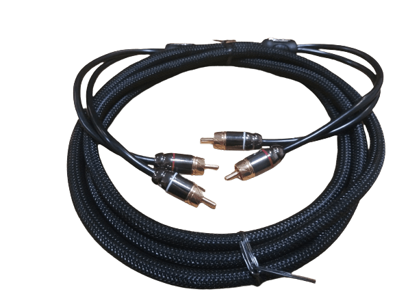 Full Tilt Audio HQ Series 2-Channel RCA Cable - 1.5 Feet