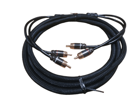 Full Tilt Audio HQ Series 2-Channel RCA Cable - 1.5 Feet