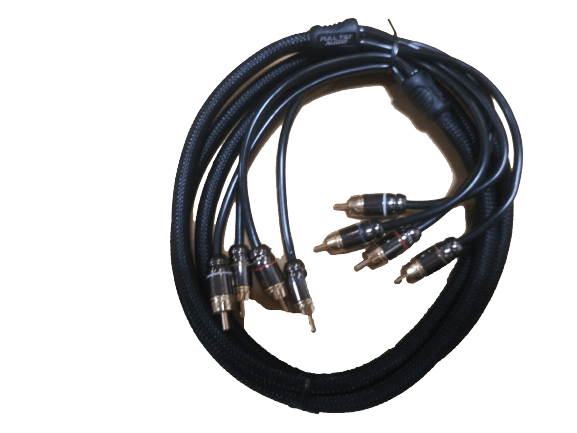 Full Tilt Audio HQ Series 4-Channel RCA Cable - 20 Feet