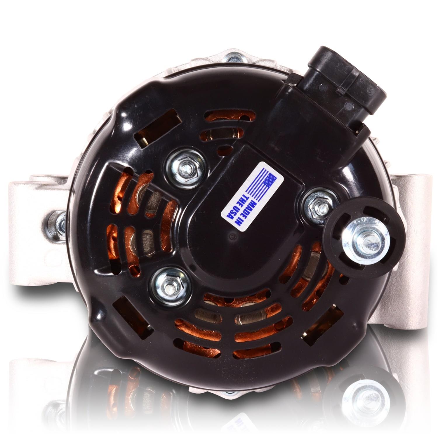 320 Amp Alternator For T Mount 2.4L Honda - 1 wire turn on