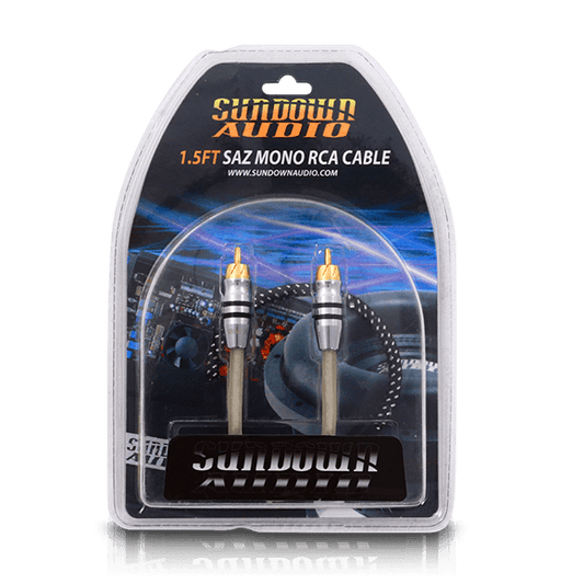 SAZ1-1.5FT Mono Channel RCA Interconnects