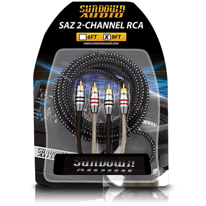 SAZ2-12FT SAZ 2-Channel RCA Interconnects