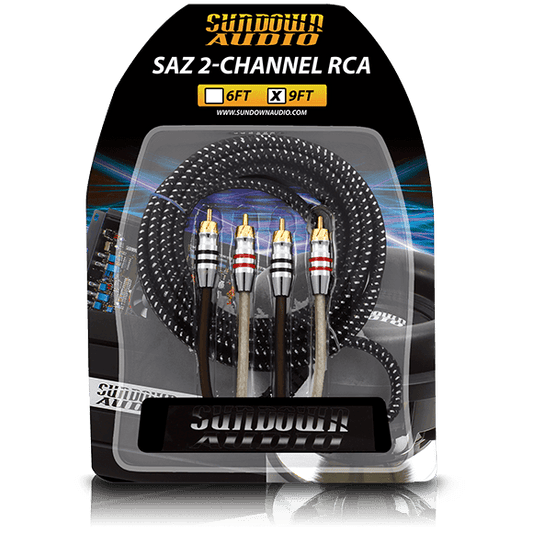 SAZ2-12FT SAZ 2-Channel RCA Interconnects