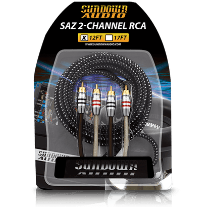 SAZ2-12FT SAZ 2-Channel RCA Interconnects