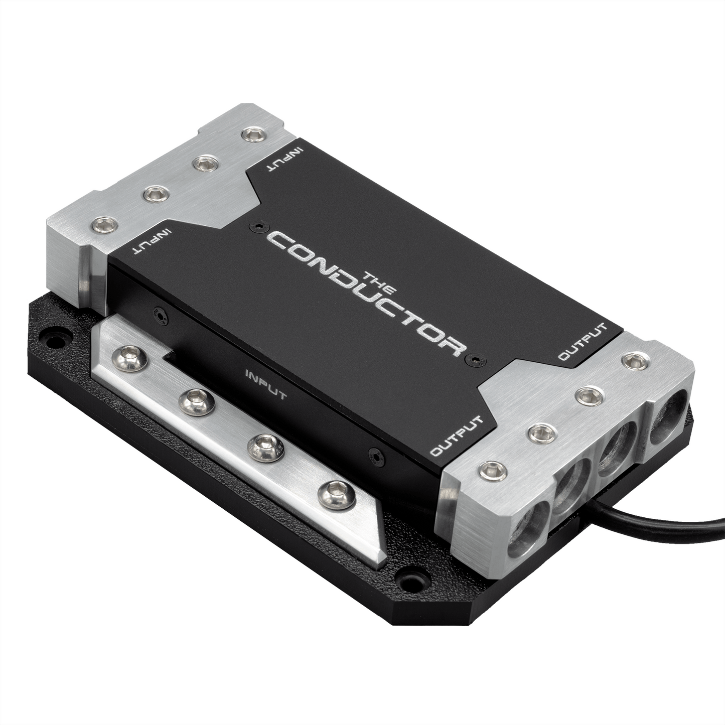 The Conductor All-In-One Ground Distribution Block and 1000A Ammeter - Green
